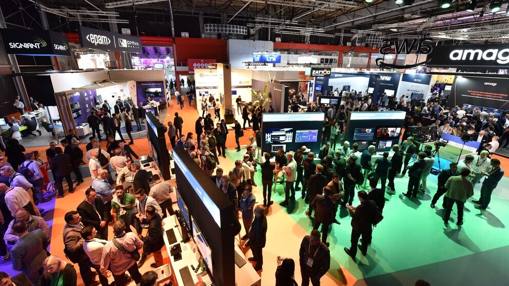 The halls of the RAI are full of new product launches